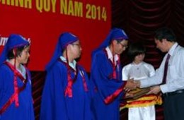 563 tân cử nhân Trường Đại học Khoa học Tự nhiên nhận bằng tốt nghiệp.